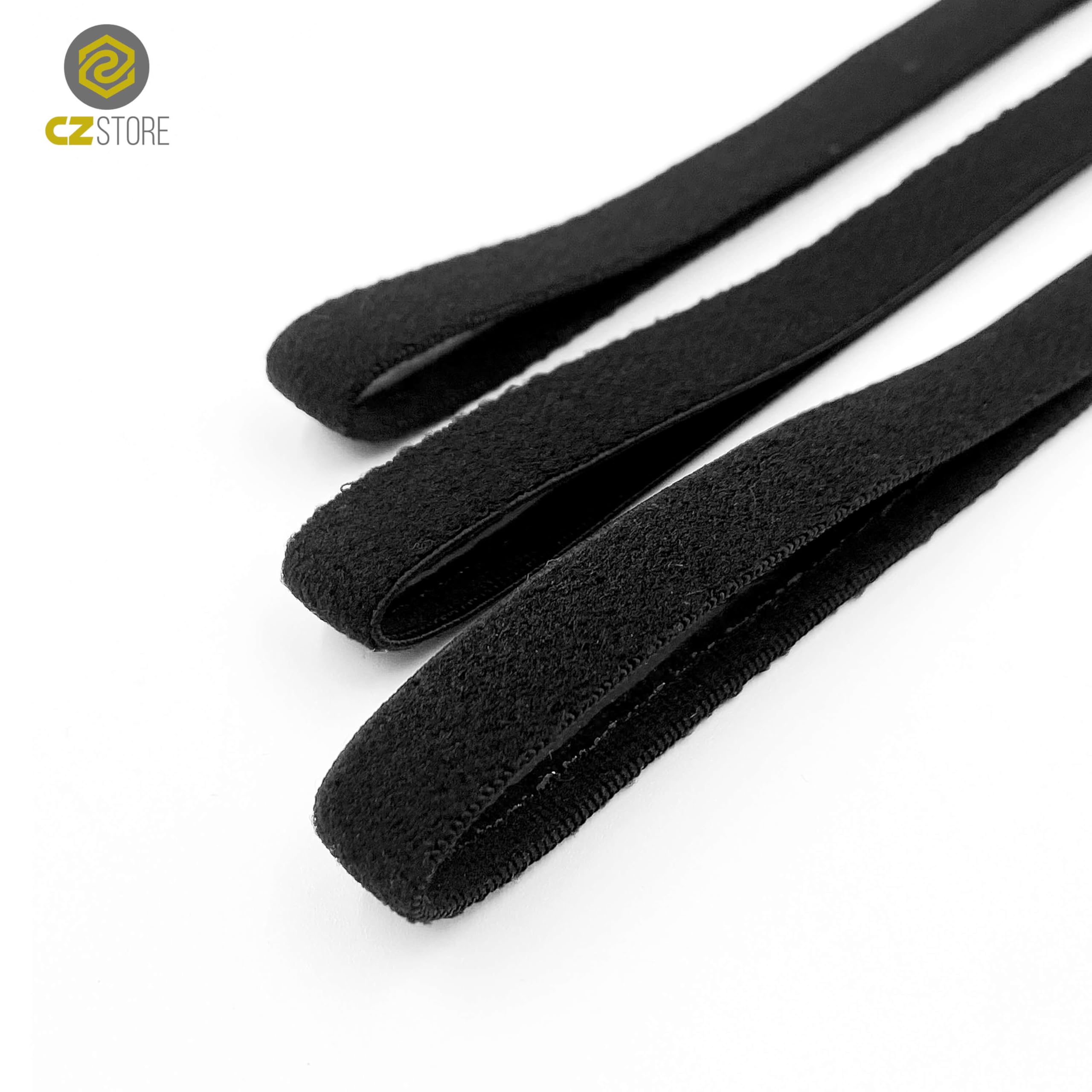 Fascia Elastica per Capelli |20CMX9MM|✮GARANZIA A VITA✮ - 4/6/8/10 Fascette Elastiche per lo Sport, Interno in Silicone Antiscivolo - Allungabile Fino a 70cm - Fascetta Fitness per Uomo e Donna