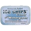 Ice Chips Candy Hand Crafted Tin  Wintergreen  1.76 Ounce
