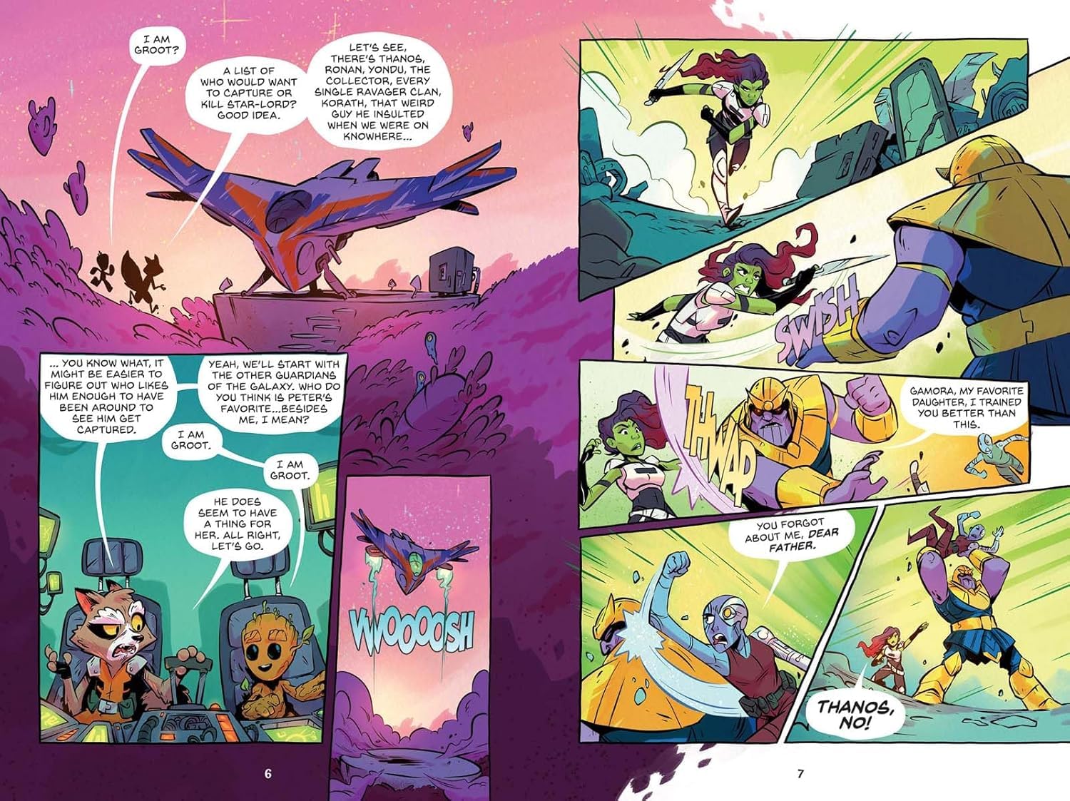 Marvel's Rocket And Groot: Hunt For Star-Lord (A Graphix Book) 3