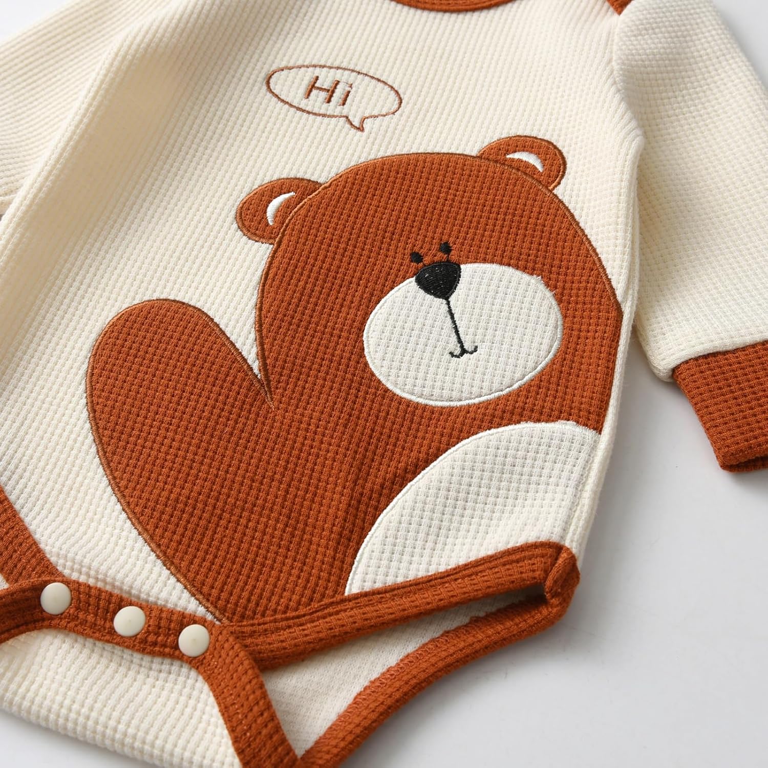 Awxoder Baby Boys Clothes Bear Print Long Sleeve Tops + Pants 3Pcs Outfit Set 4 81wB5TdJIsL. AC SL1500