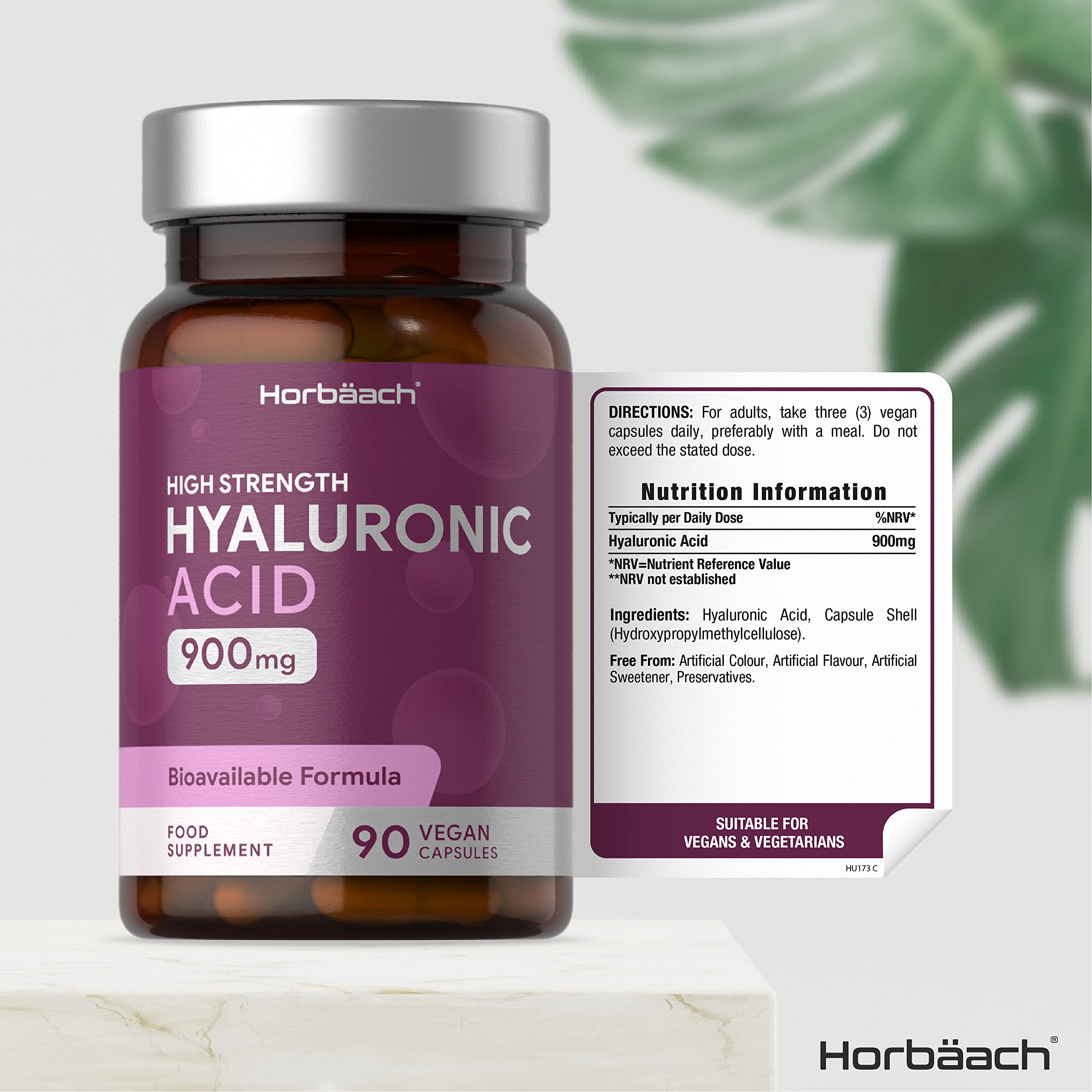 Buy Hyaluronic Acid 900mg 90 Capsules Triple Strength Tablets