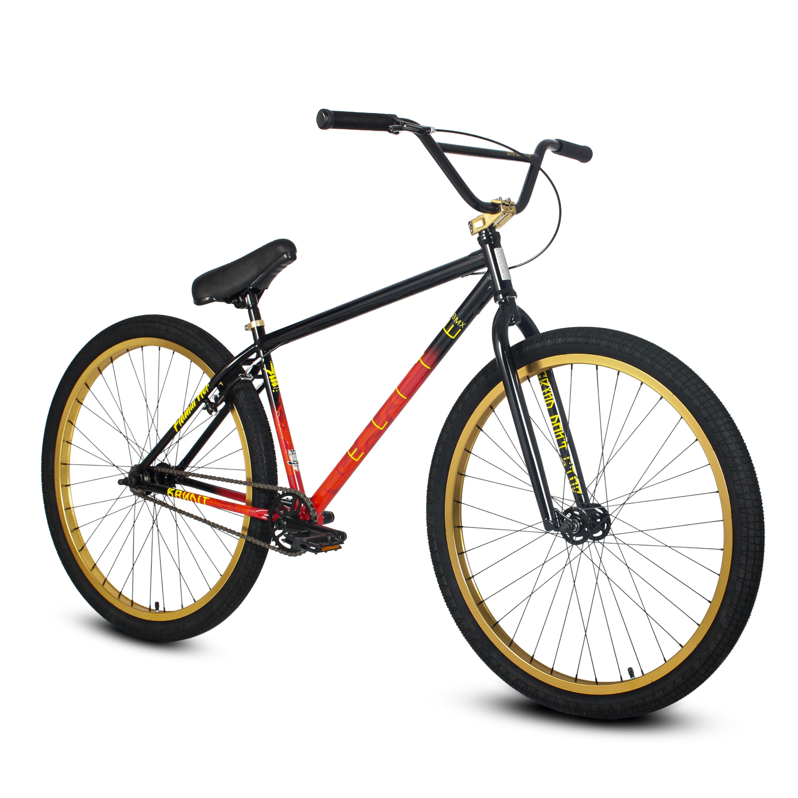 Elite BMX Freestyle Bike, Durable Steel Frame, Available in 16", 18", and 20" Sizes. New Sizes 26" and 29" BMX Bicycles.