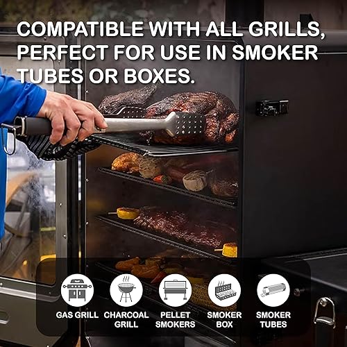 Miniatura 5 de Pellets de madera de mango taiwanés para ahumar  Humo dulce tropical para barbacoa  Uso menos, sabor más  Madera dura 100% natural para todas las