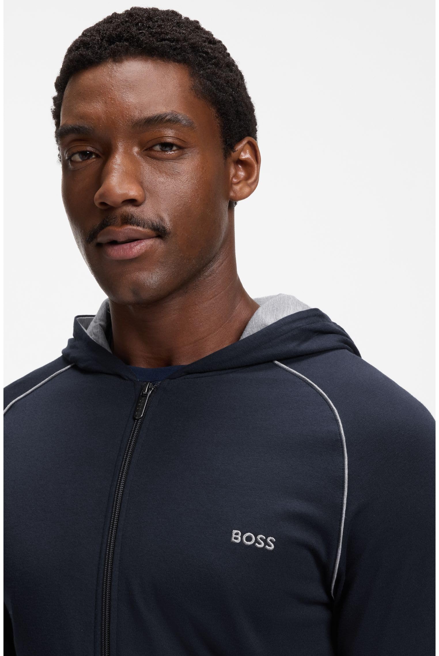BOSS Herren Mix&match Jacket H 10259917 01 Loungewear Jacket (1er Pack)