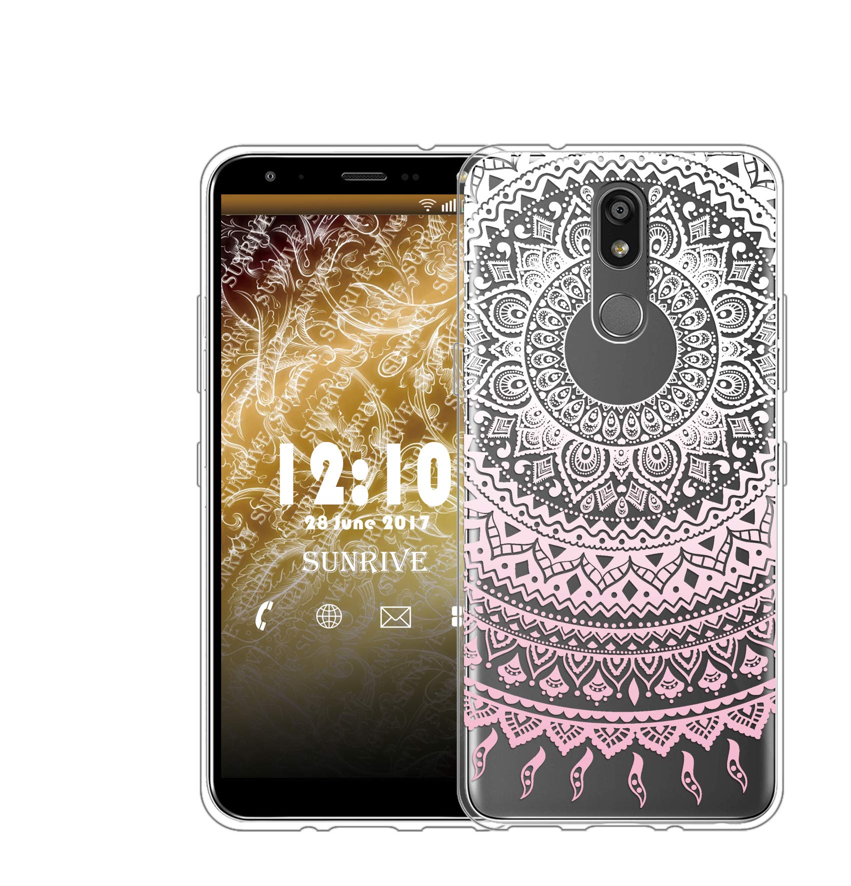 COVER per LG K40S Custodia Trasparente Morbida Silicone TPU