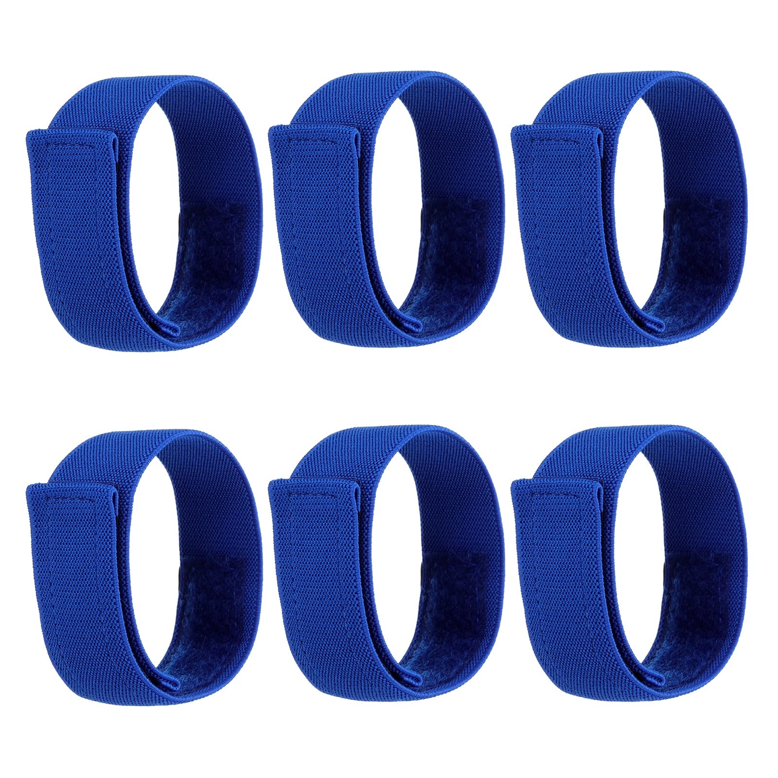 YELARXI Boot Straps, 30cm Boot Trousers Elastic Ankle Straps Pants Leg Bands Blouses Straps Ankle Hook and Loop Fit for Men Women Gardening Hiking Fishing Cycling Hunting (6Pack, Blue) — image 1