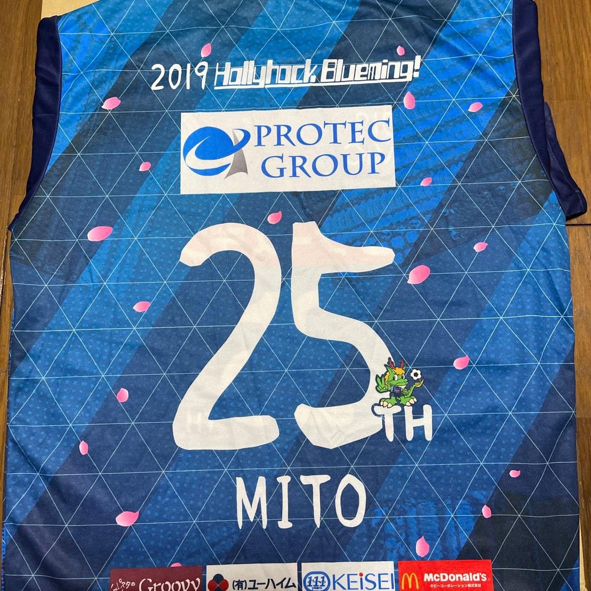 水戸ホーリーホック　記念ユニホームTシャツ　25 ＬＬ 水戸ホーリーホック （Mｰ3XL）2025 オーセンティックユニフォーム FP