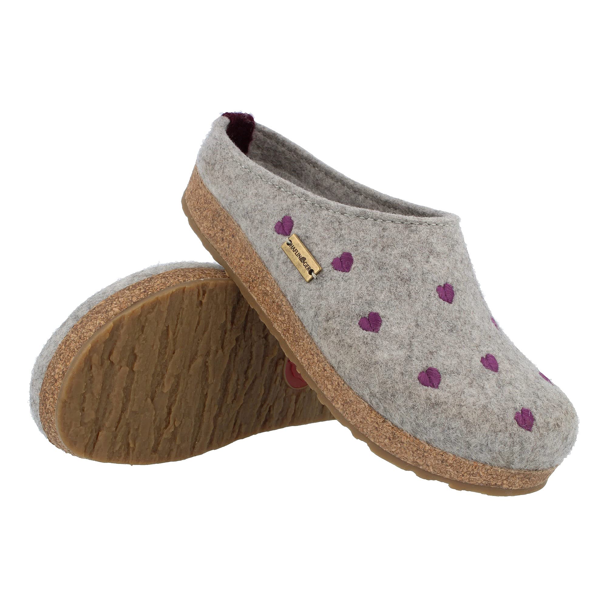 HAFLINGER Kobiety grizzly cuoriciniKapcie