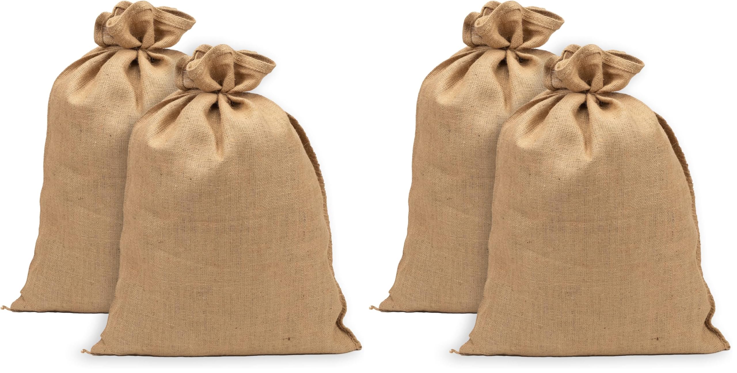Sac de jute 10 kg La Cordeline lot de 2 grand format 36x51 cm pour stockage et jardin