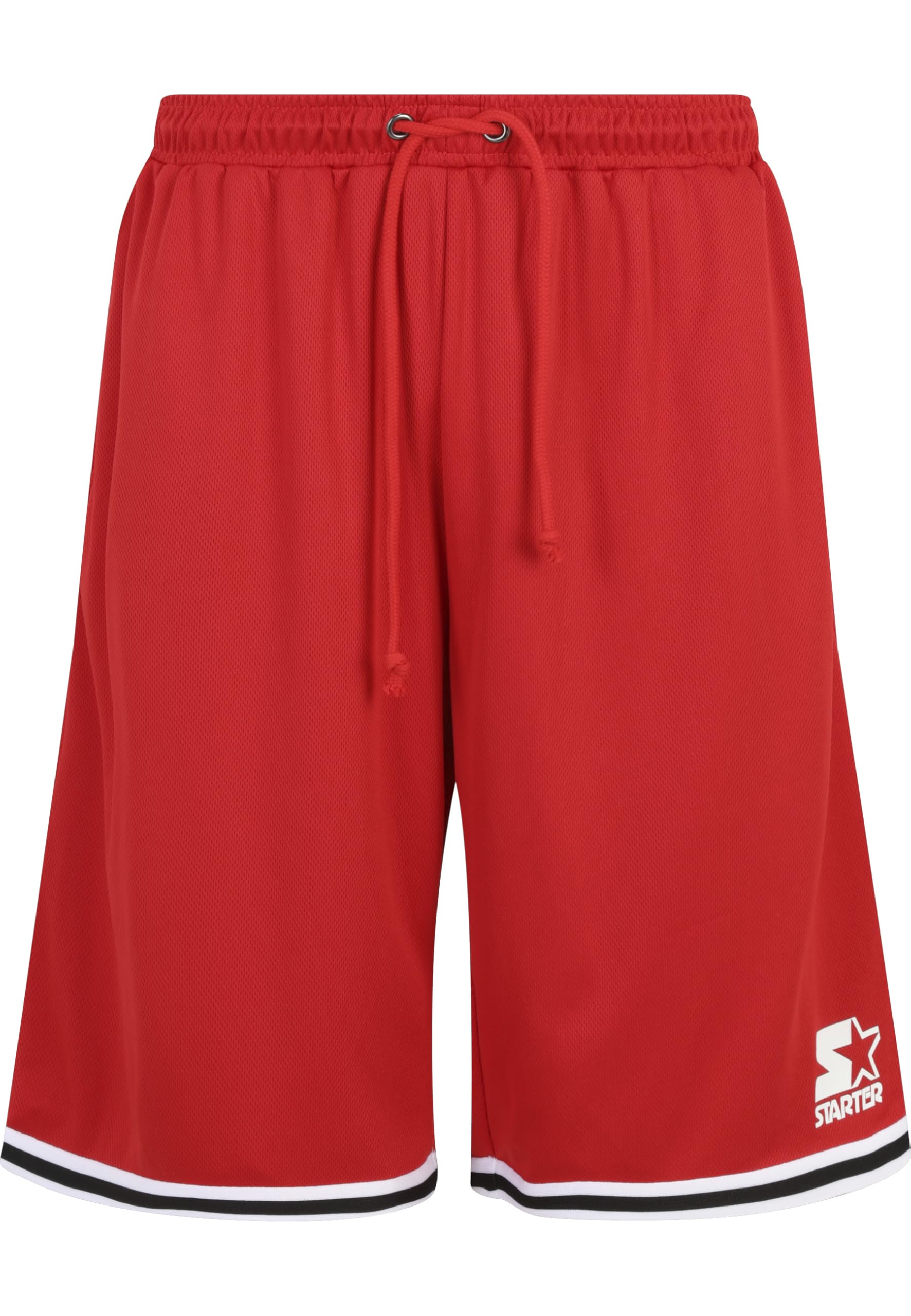 Starter Black Label Men's Starter Mesh Sport Short Shorts, Cityred,