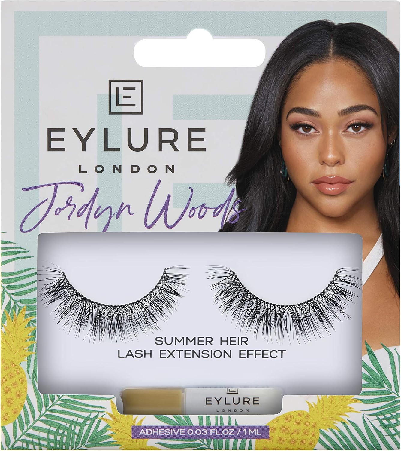 Eylure x Jordyn Woods - Summer Heir Strip Lashes, 1 pair (Pack of 1)