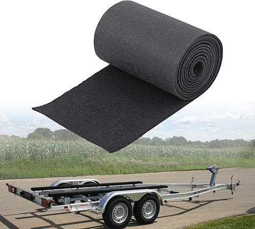 Alfombra litera para remolque de barco, 19.6 x 11.8 pulgadas, para remolques de lancha, remolques al aire libre, litera, barco, remolque,