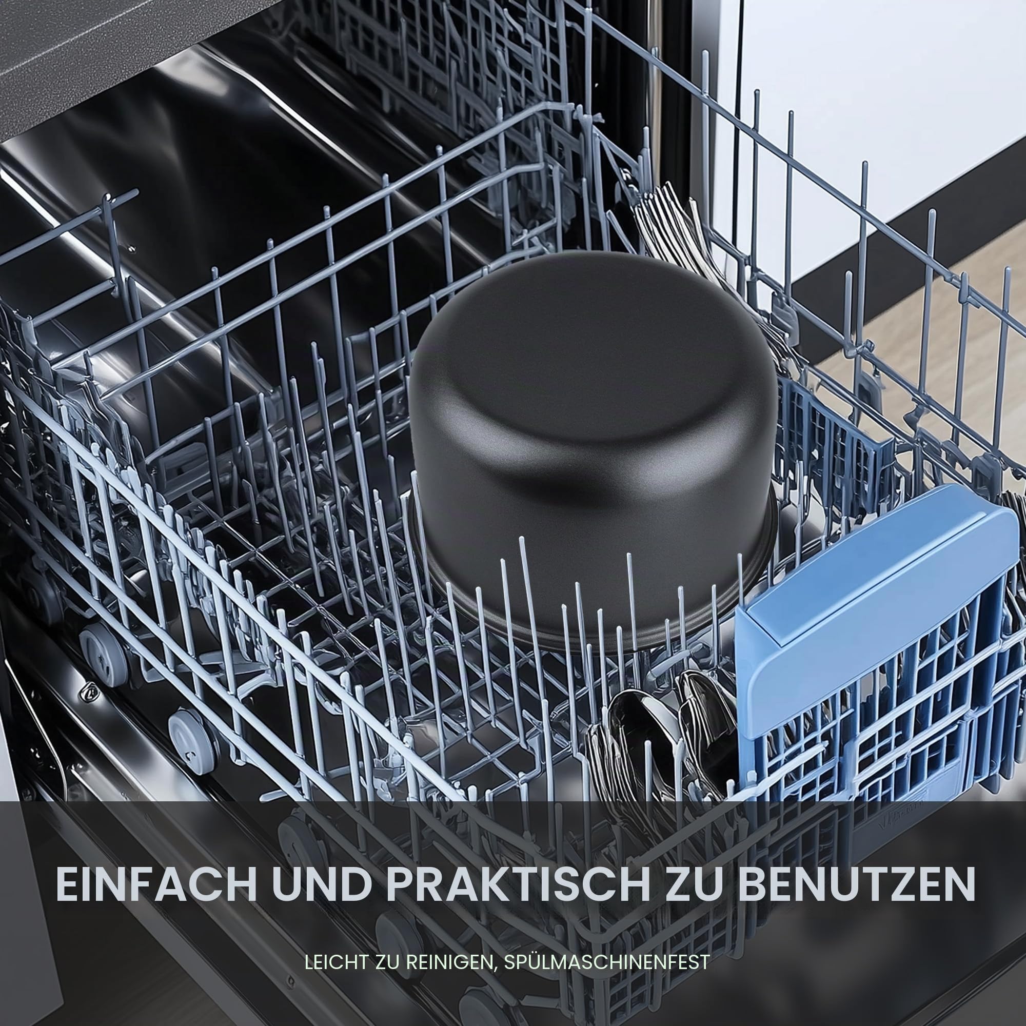 Linkidea Reiskocher-Innentopf aus Aluminiumlegierung, kompatibel mit Tiger JBV-A18U-W und COSORI CRP-R501IP-KUS, spülmaschinenfest, Ersatzschüssel