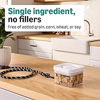 Vista 4 de Marca Yaxa – Wag - Golosinas para perros liofilizadas crudas de un solo ingrediente, hígado de cordero, alto en proteínas, golosinas saludables