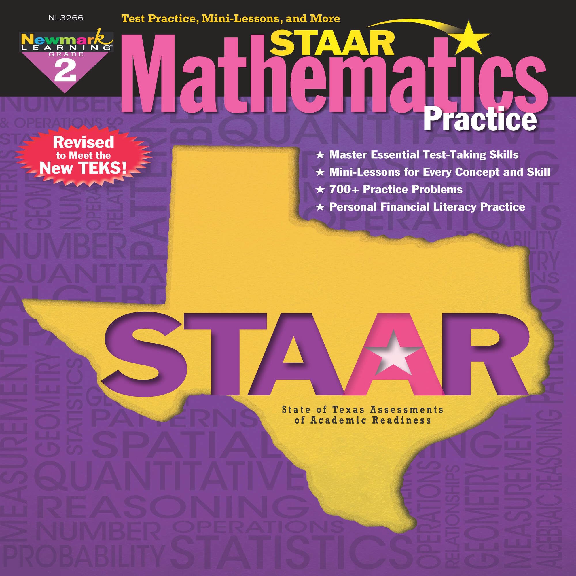 STAAR Mathematics Practice I For Children in Grade 2 I All-Inclusive Workbook for STAAR Prep I Mini-Lessons, Practice Pages, Assessments, & Practice Tests