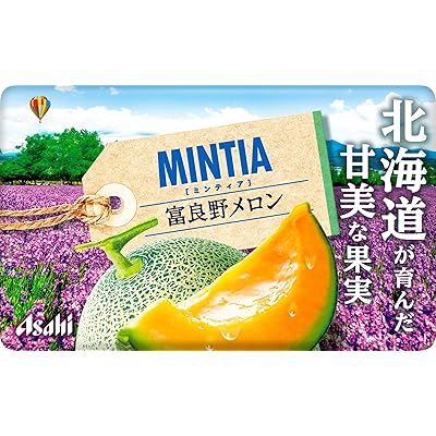 アサヒグループ食品 ミンティア 富良野メロン 50粒(7g)×10個
