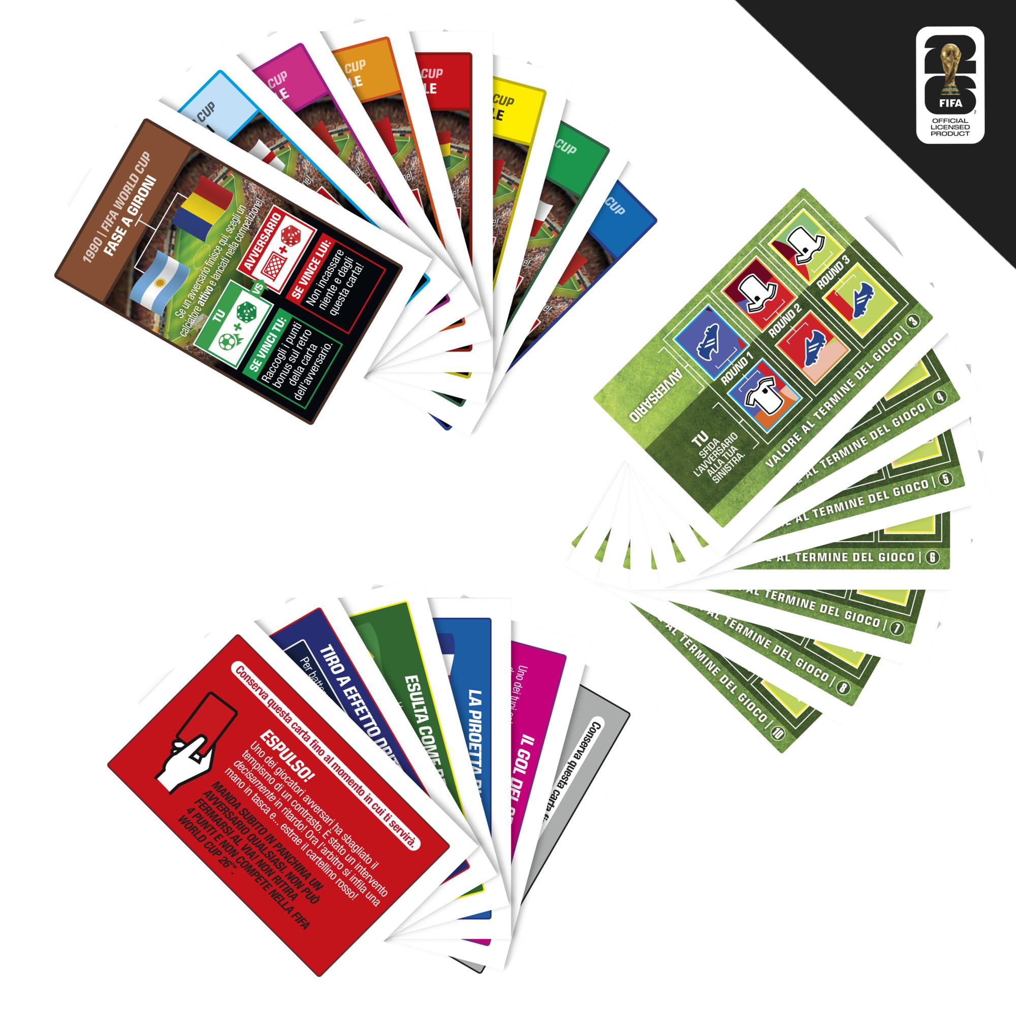 Monopoly Panini Prizm: FIFA World Cup I Gioco da tavolo a tema calcio con carte collezionabili Monopoly Panini Prizm FIFA World Cup 2026 I Dagli 8 anni in su - Versione italiana