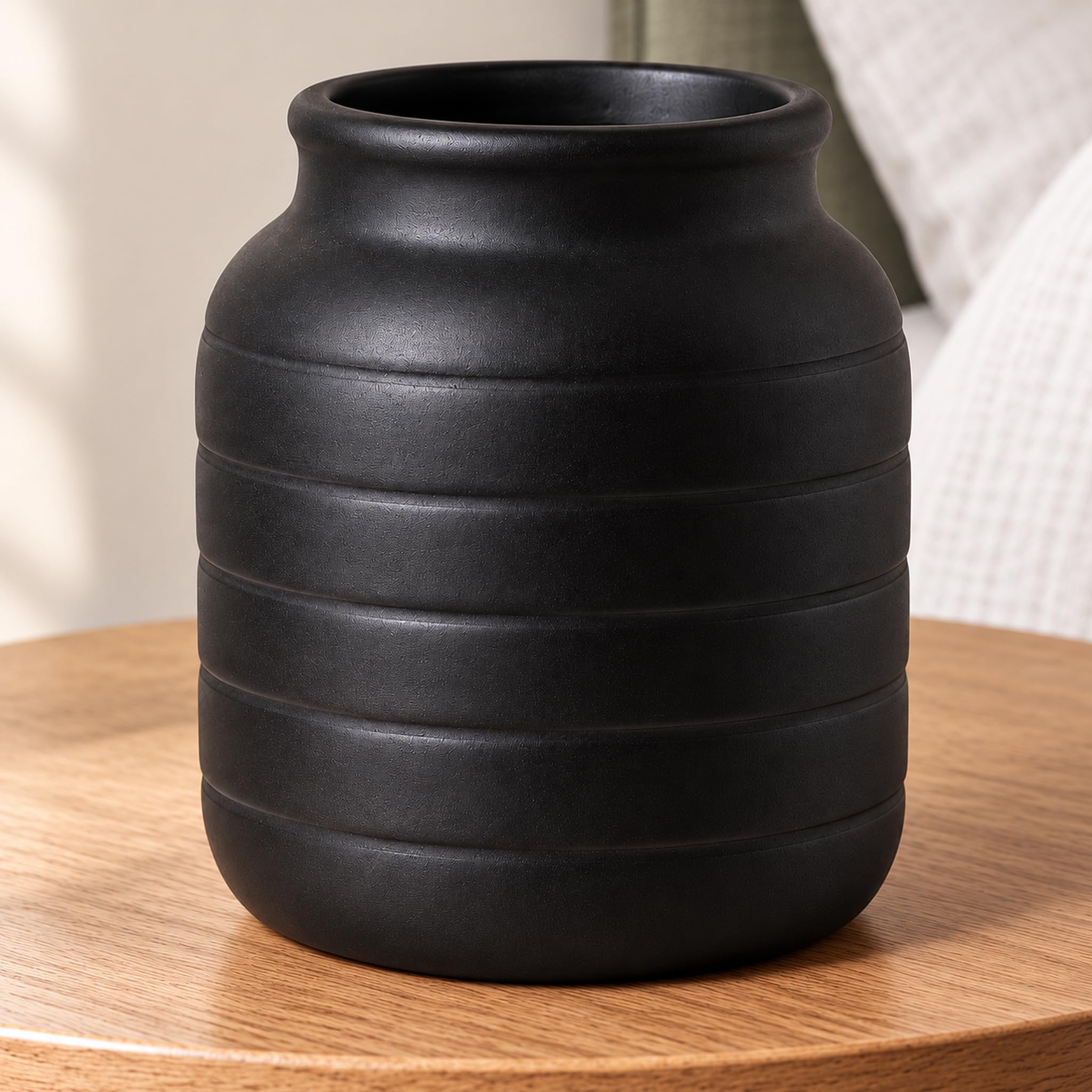 Leaf Ceramic Indoor Cachepot Planters