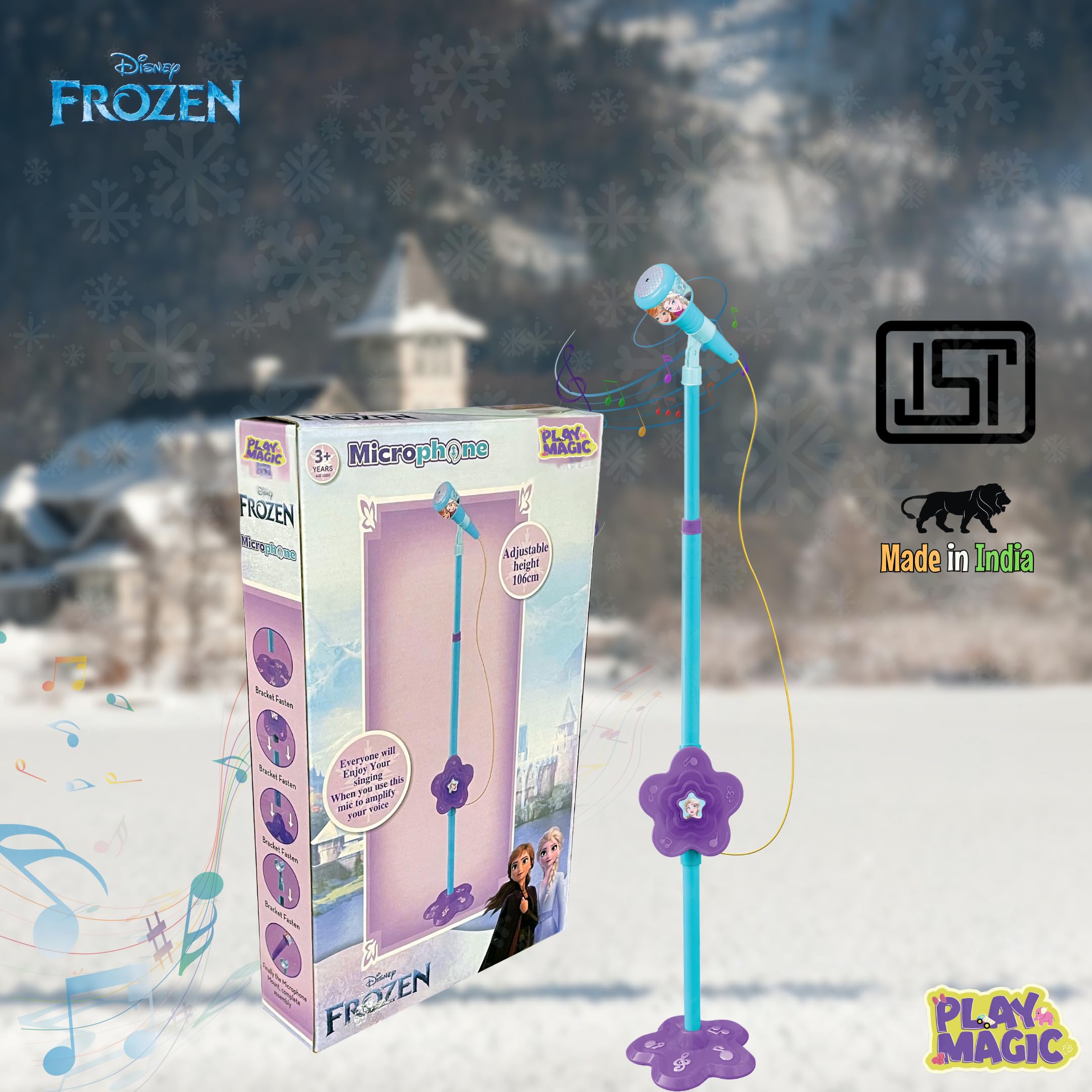 PlayMagic Frozen Microphone - Karaoke for Kids FREE SHIPPING -5
