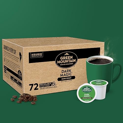 Vista 82 de Green Mountain Coffee Roasters Double Diamond, cápsulas Keurig K-Cup de una sola porción, cápsulas de café tostado oscuro, 96