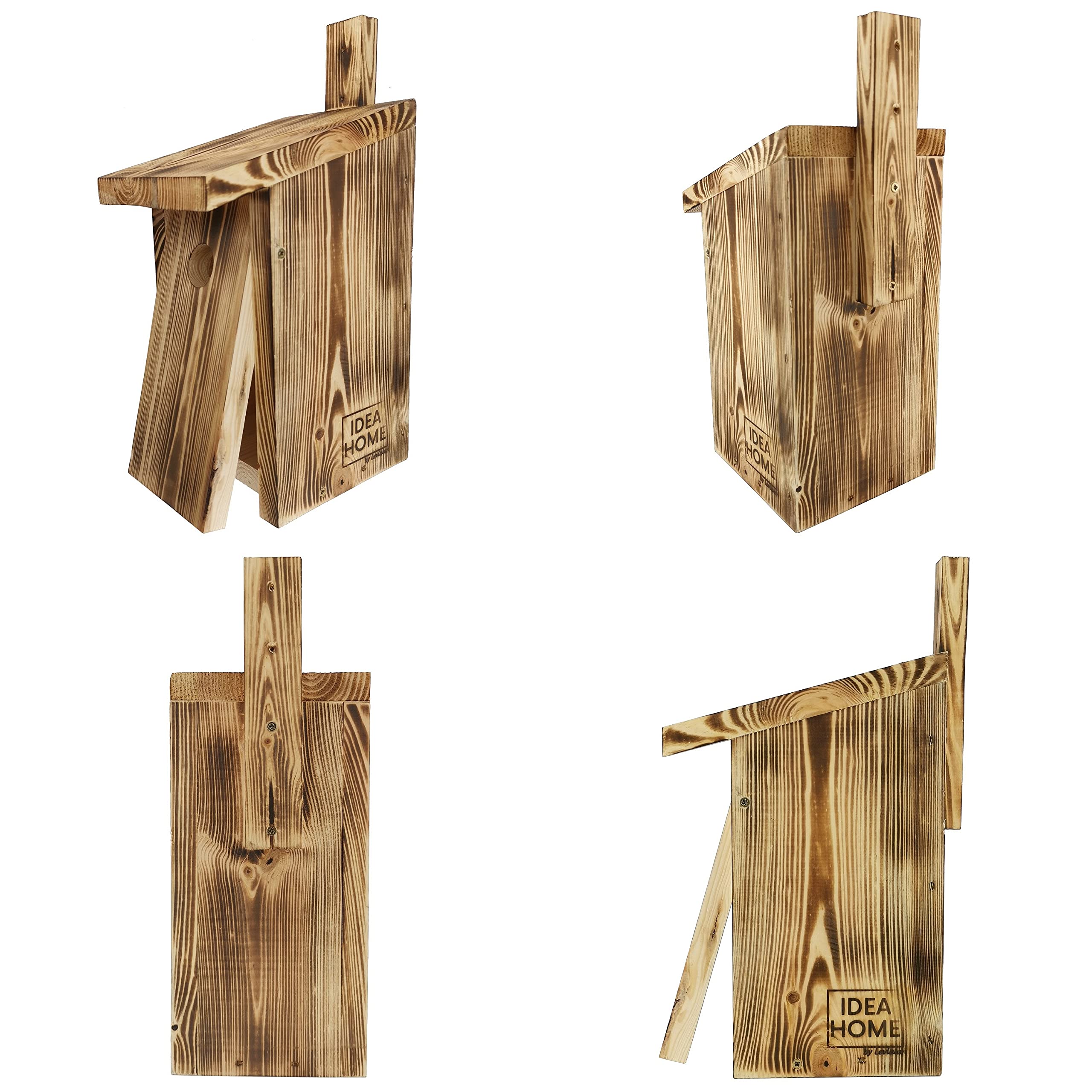 LEVIATAN PARIDAE Nidi Naturali per Cinciallegra, Foro da 33 mm, Legno Massello, Casette per Gli Uccelli, Casette per Uccelli Resistenti alle Intemperie, Pronto all'uso, non richiede montaggio