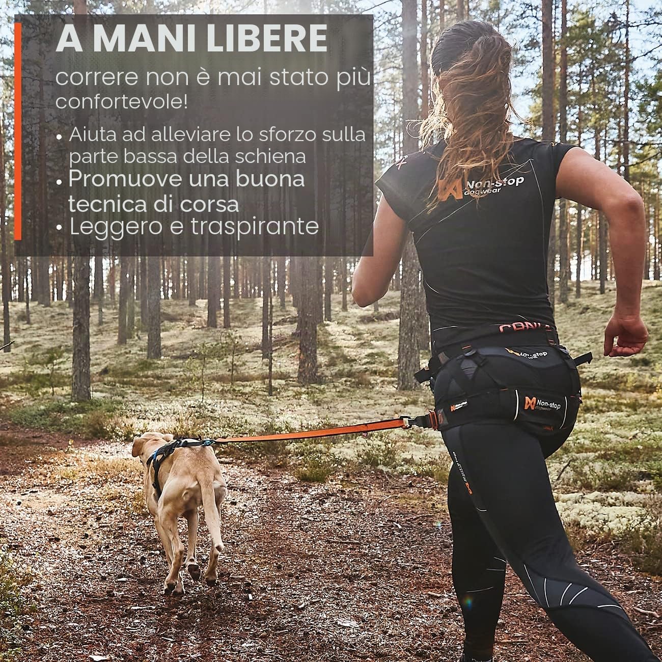Non-stop dogwear Tenda CANIX, 123X, massima sicurezza, peso minimo, taglia: M