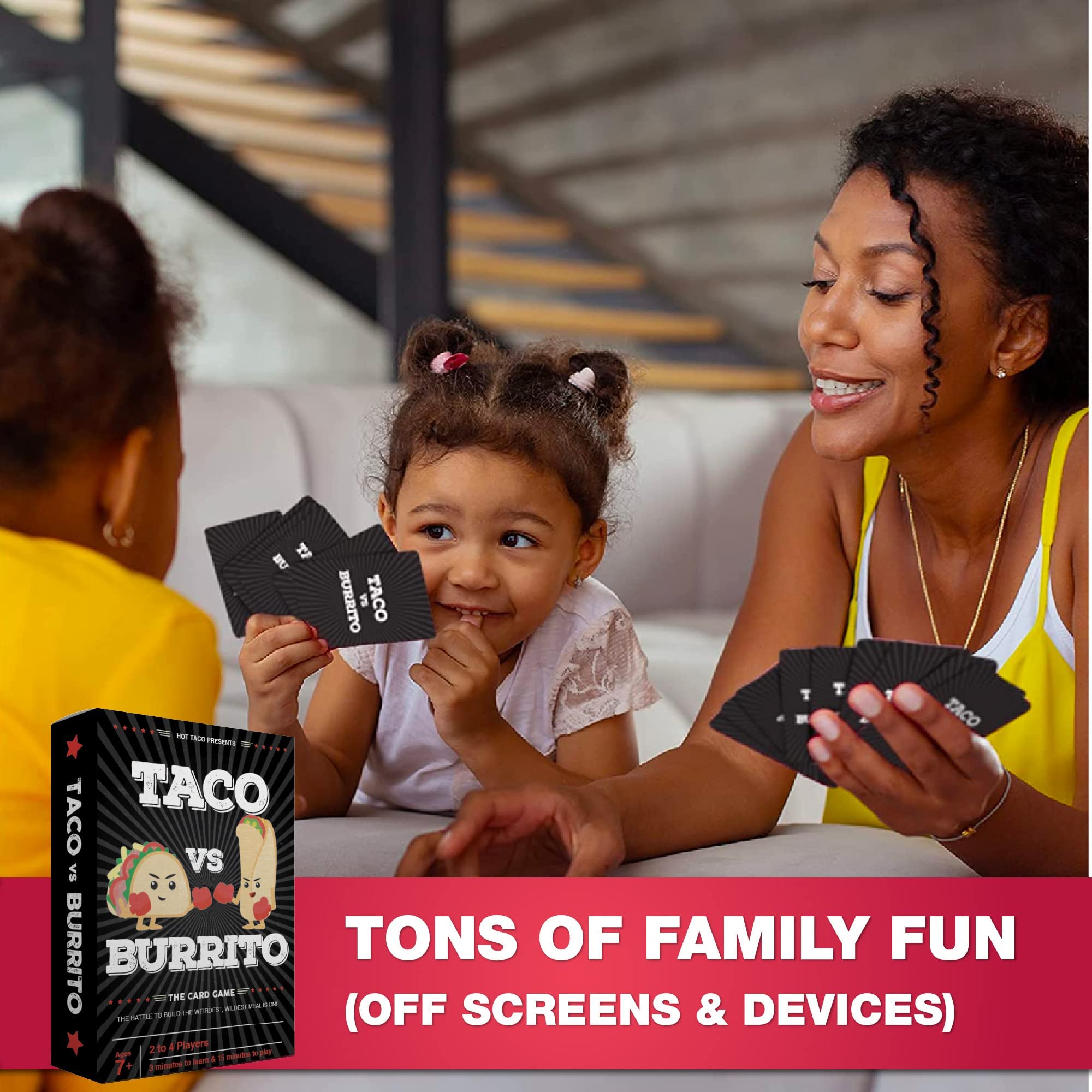 Buy Taco vs Burrito The Wildly Popular Surprisingly Strategic Card Game Created by a 7 Year