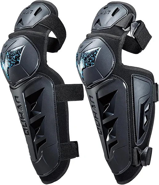 DUHAN Motorcycle Shin Guards 4Pcs Elbow Guard and Knee Pads Adjustable Anti-Slip Motorcycle Protective Gear for Men and Women