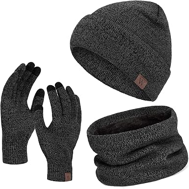 beanie and gloves set