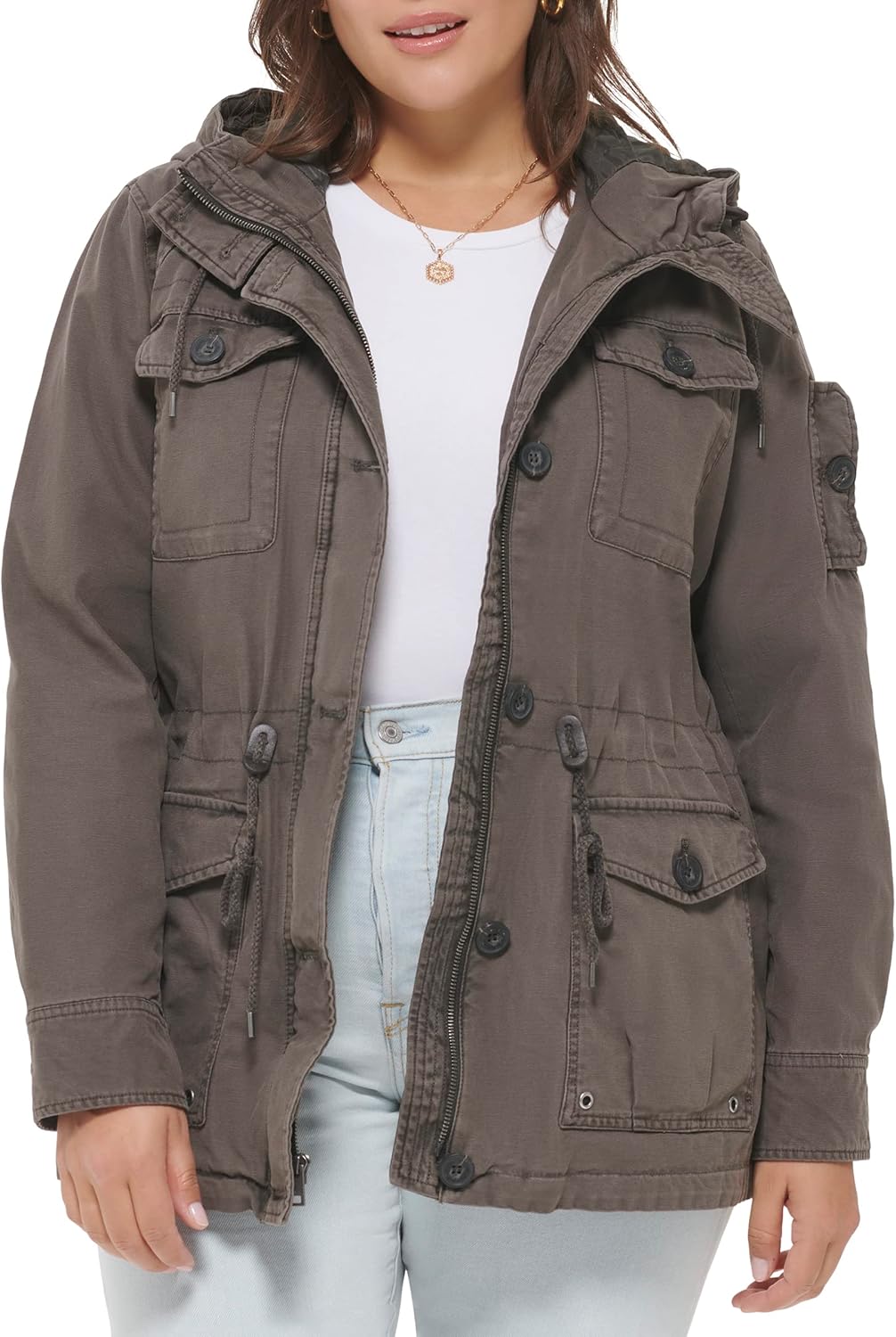 Levi's Cotton Hooded Field Jacket
