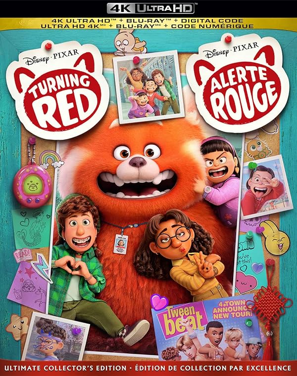 Turning Red [Blu-ray] (Bilingual) by Disney - Used condition - CA$18.03