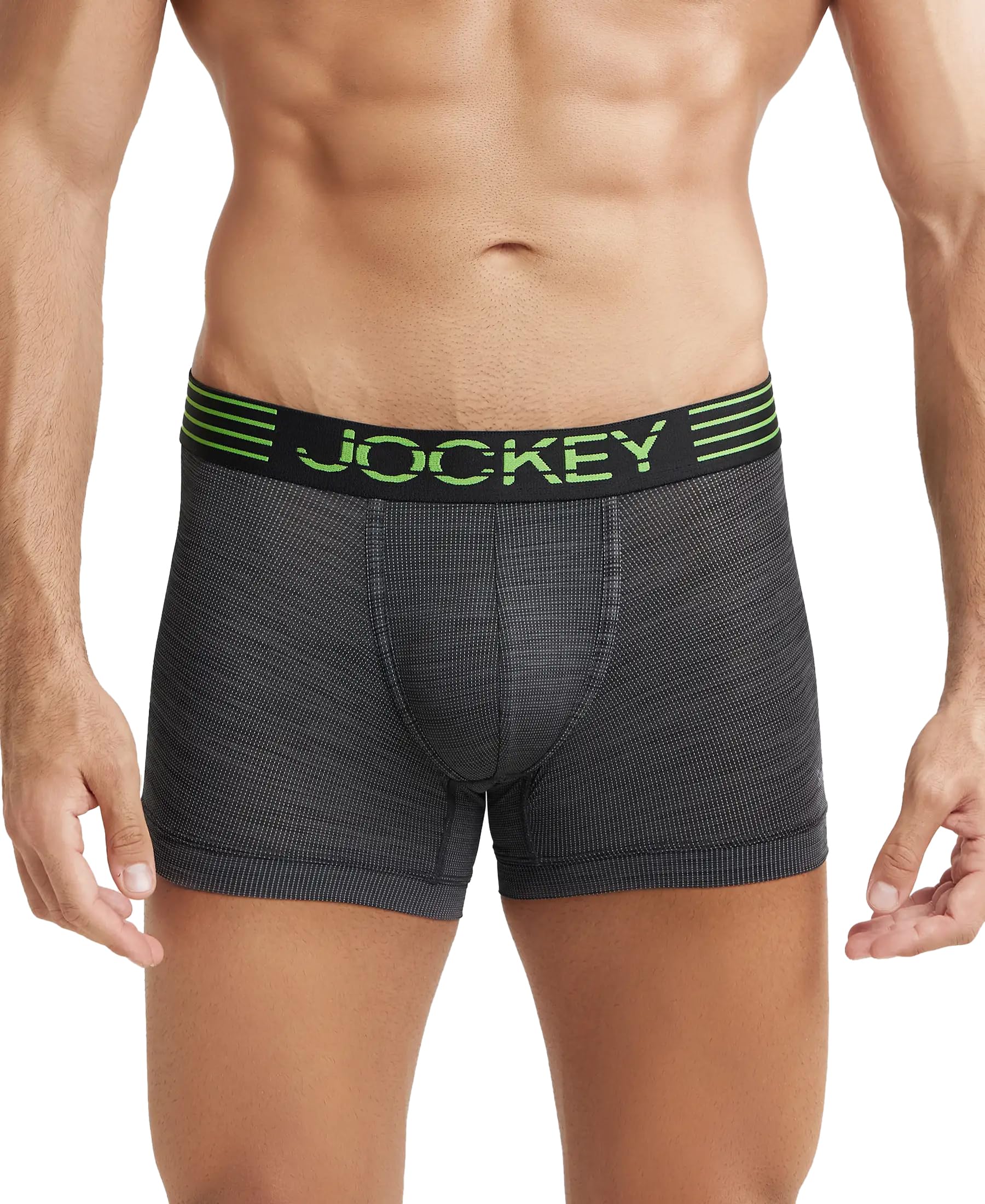 jockey MM05 Men's Microfiber Mesh Elastane Stretch Active Wear Sports Trunk with Stay Dry Technology-picture-23