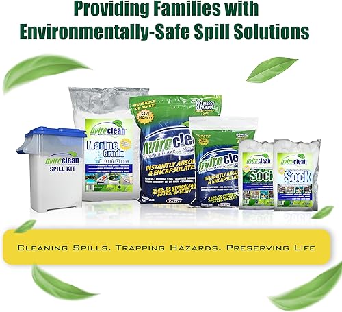 Miniatura 8 de Marine Spill Sock for Spills on Water Cleanup - Calcetines desechables absorbentes para todas las fuentes de agua, paquete de 3 - Fabricado en