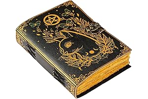 Blank Spell Book of Shadows Journal for Witchcraft, Spells, Rituals, Notes & More