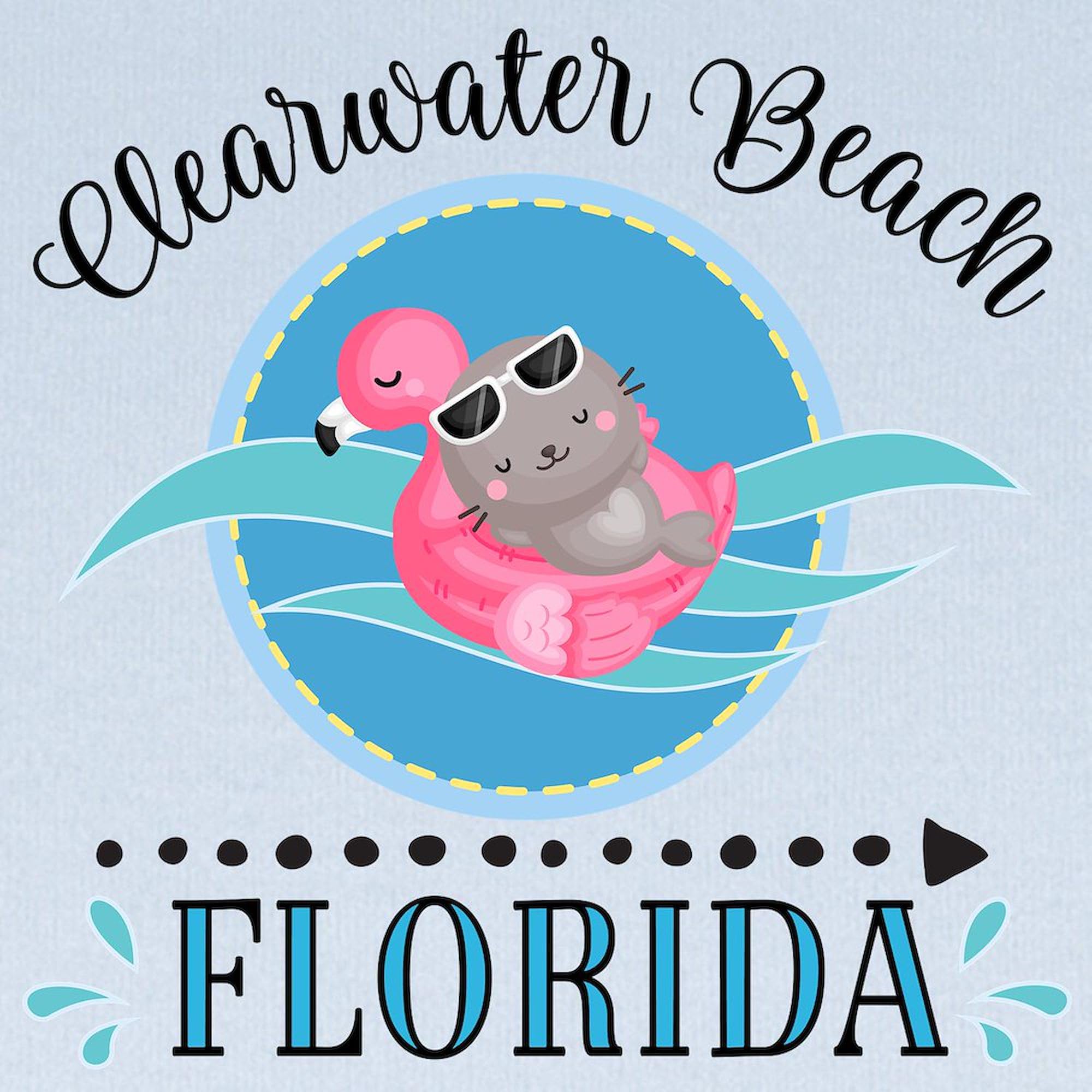 CafePress Clearwater Beach Florida Baby Blanket, Super Soft Newborn Swaddle