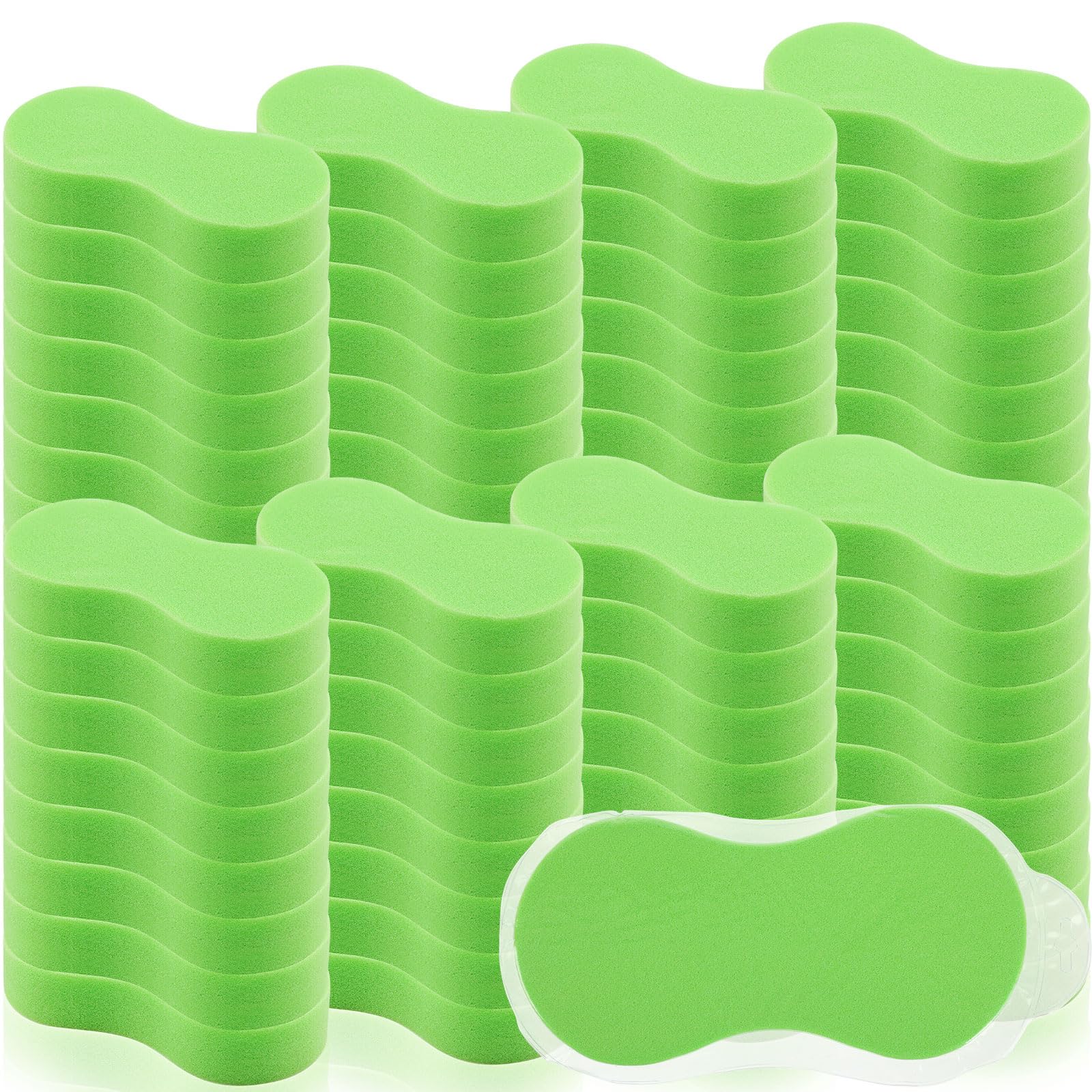 Vesici 60 Pack Large Sponges Bulk Multi-Purpose Extra Large Sponge for Washing Cars Field Day Water Games Household Cleaning Car Boat Bike Kitchen