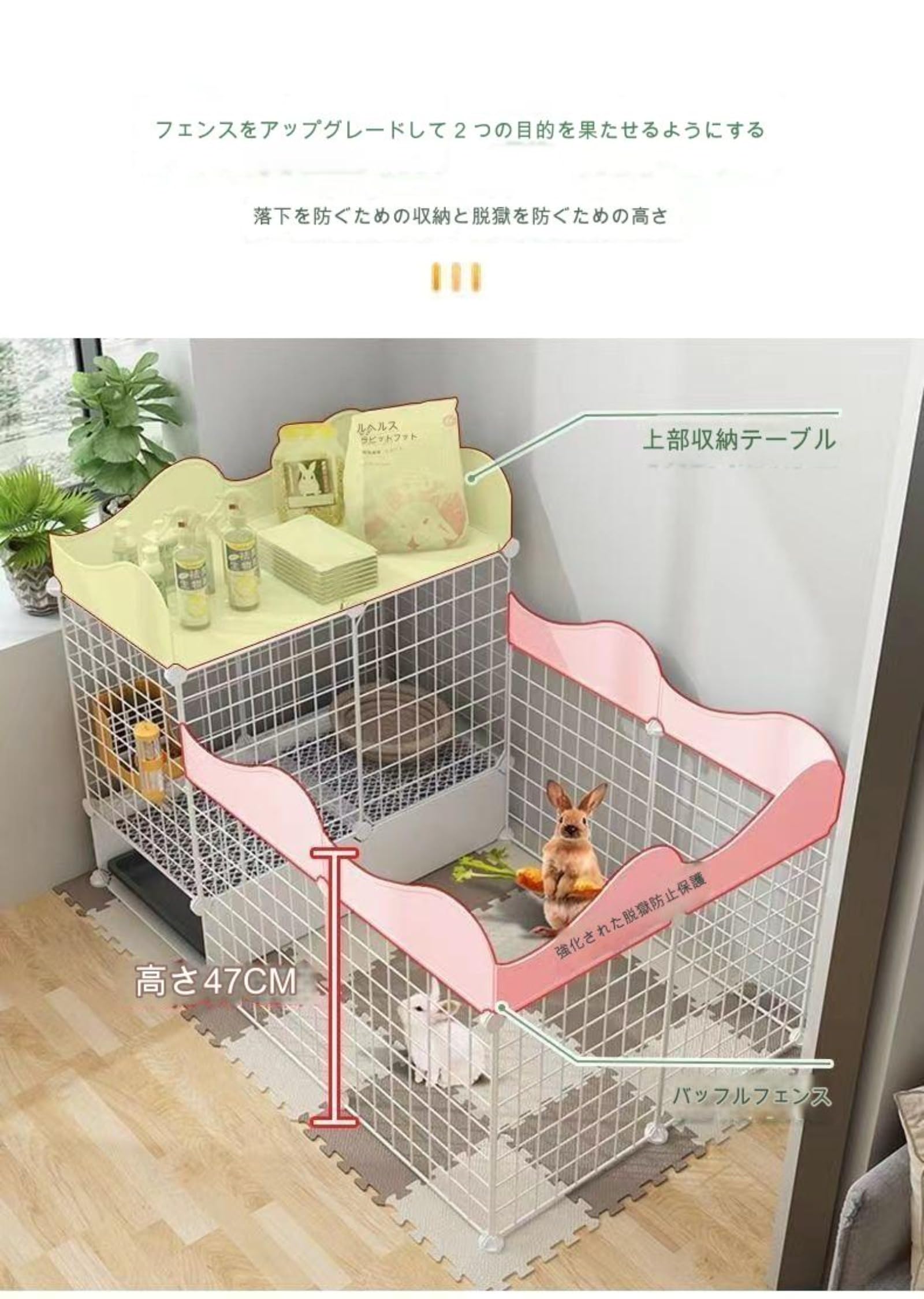 小動物ケージ うさぎ フェレット 子犬 子猫 など 楽天市場】【10％OFF☆9/11 1:59迄】 小動物 ケージ うさぎ