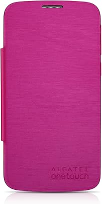 Alcatel Custodia Flip Funda para m vil Pop C7  rosa