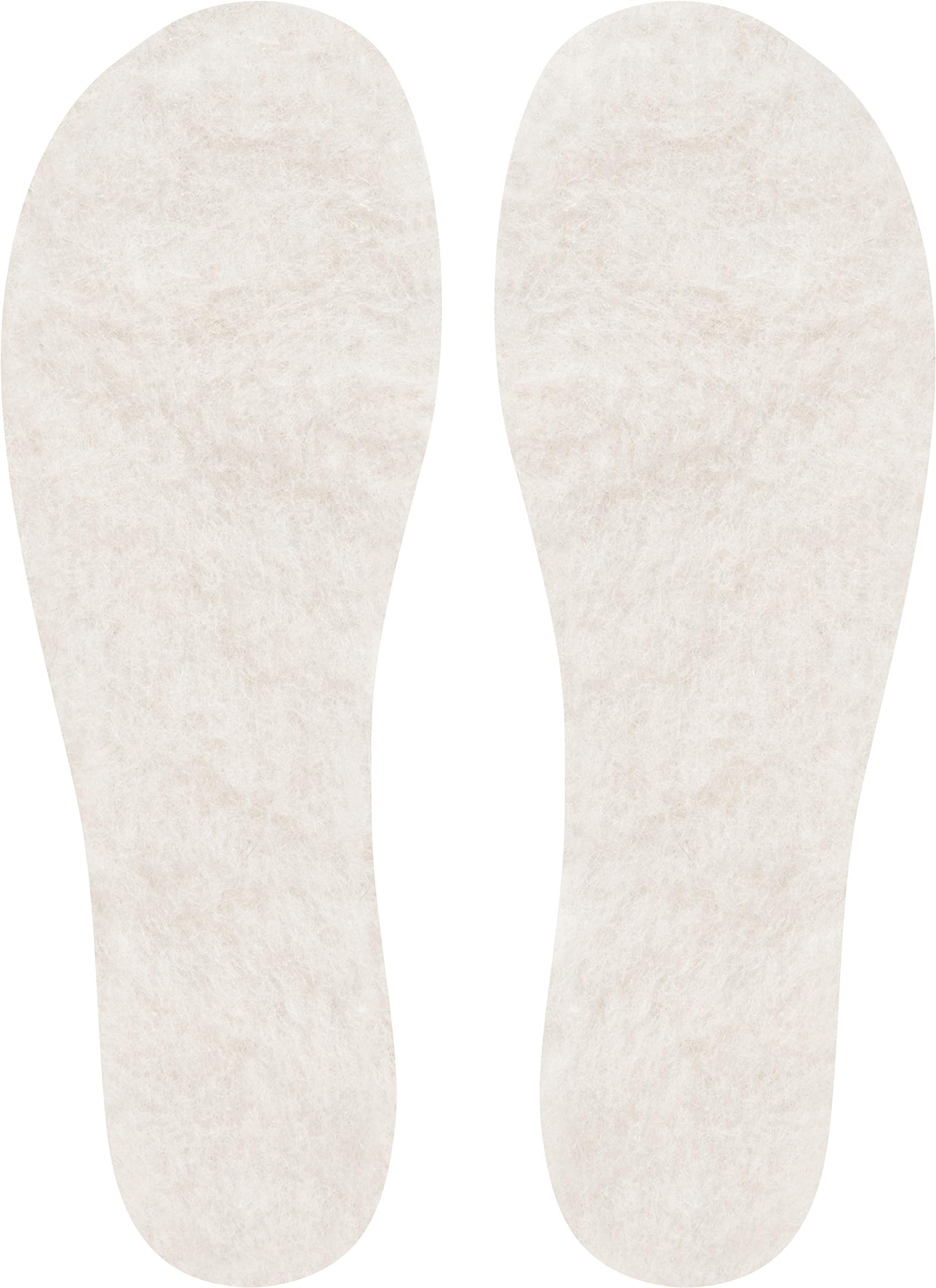 Playshoes Wolle, Zuschneidbar, Größe 20/21-34/35 Orthotic Insole, Beige (Original), One Size