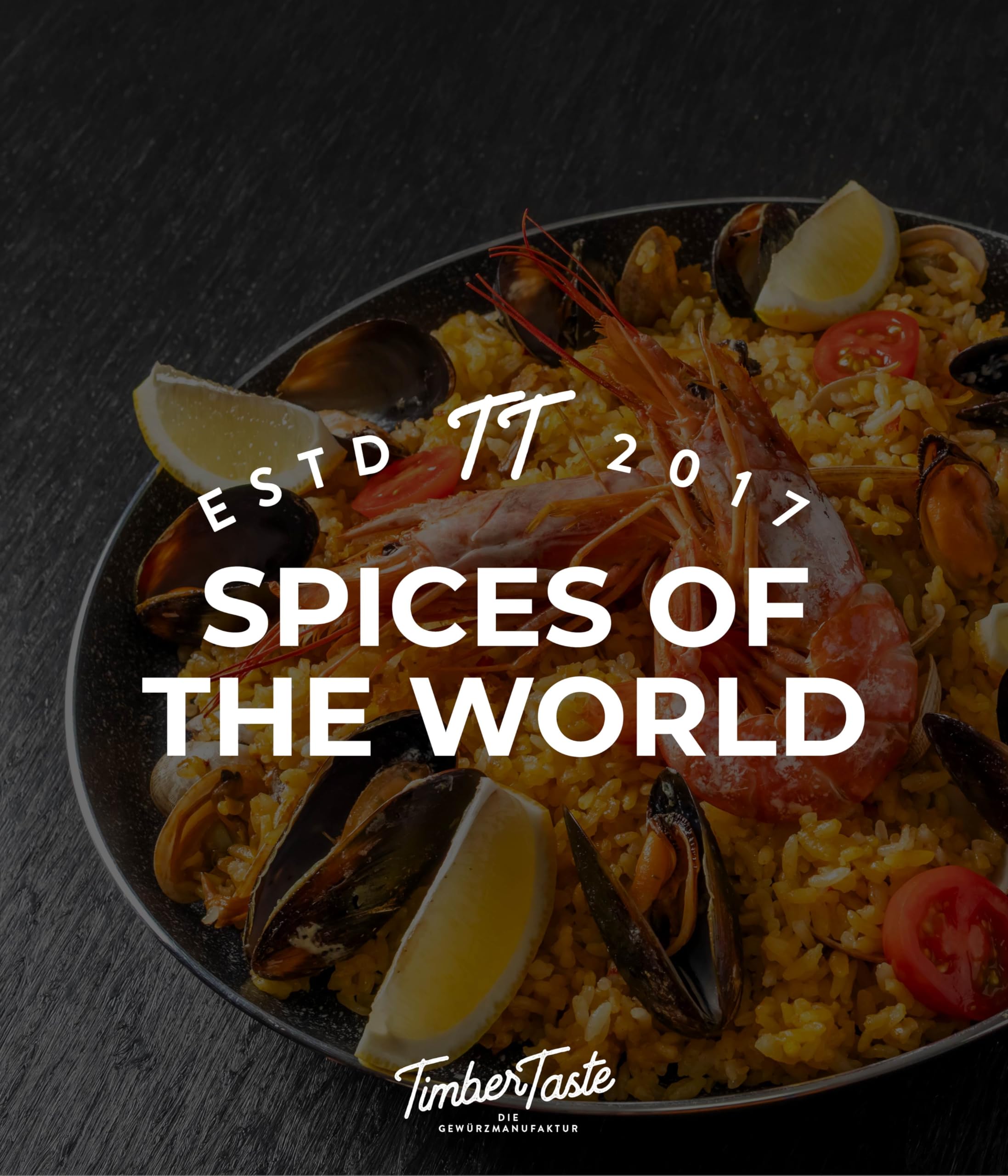 TIMBER TASTE® Gourmet Spice Set - 5 exotic spices and seasonings sets from around the world | gifts for men | gifts for dads | fathers day gift | gift for dad | spice blends | best seasoning set