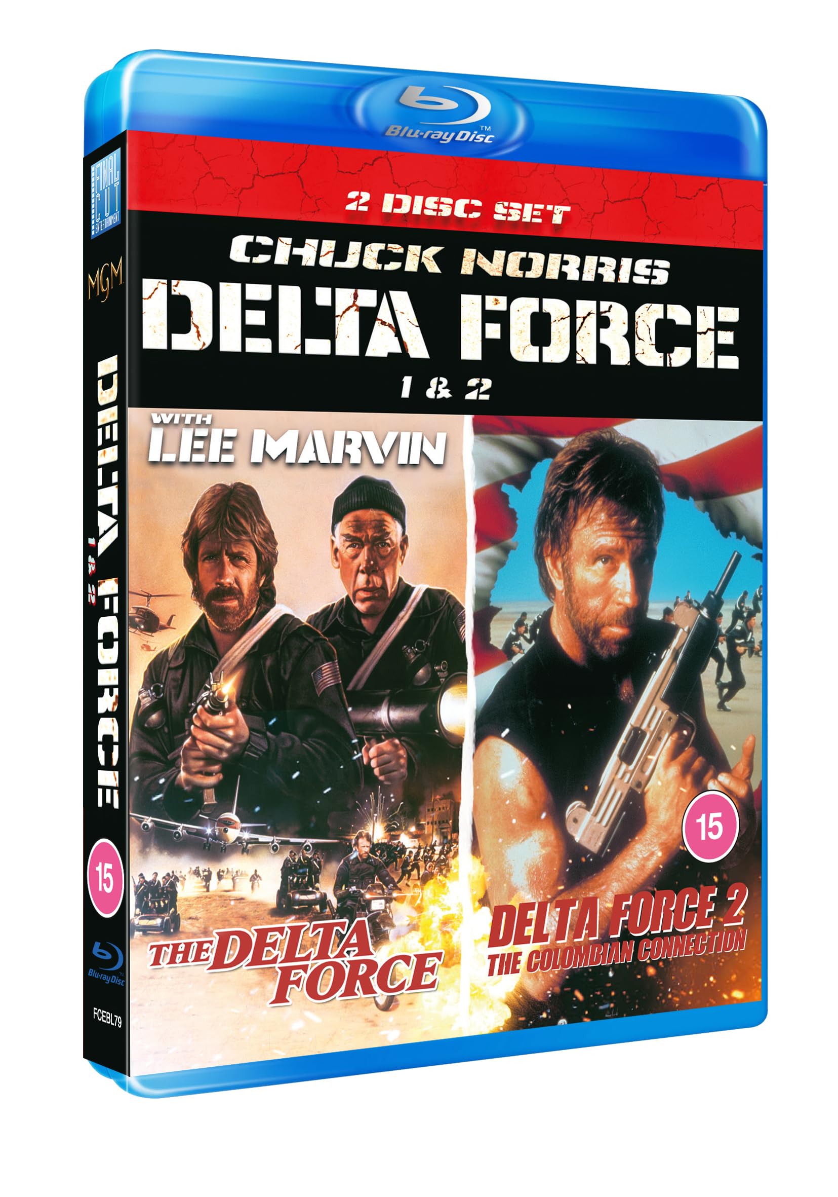 The Delta Force/Delta Force 2: The Colombian Connection [Blu-ray] [Region B]