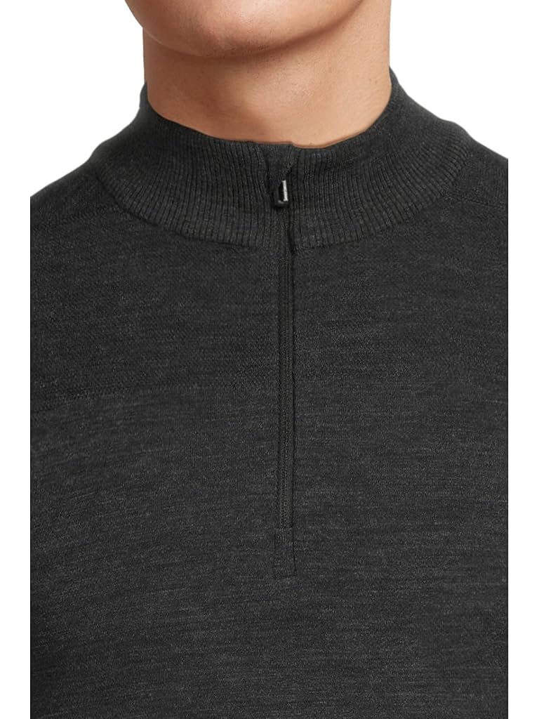 Black Smartwool Intraknit Thermal Merino Base Layer 1/4 Zip