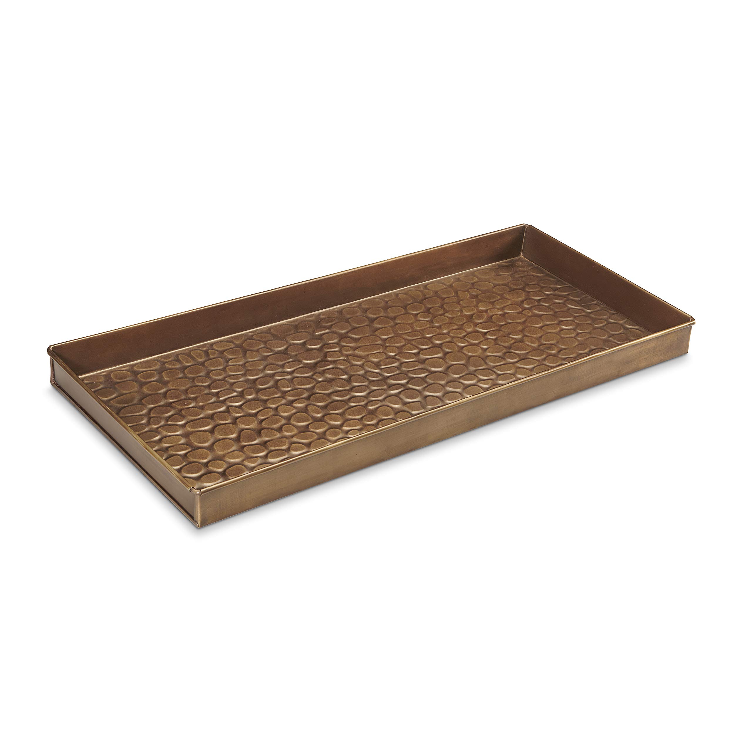 Good Directions 208BR Pebbles Boot Tray, Brass