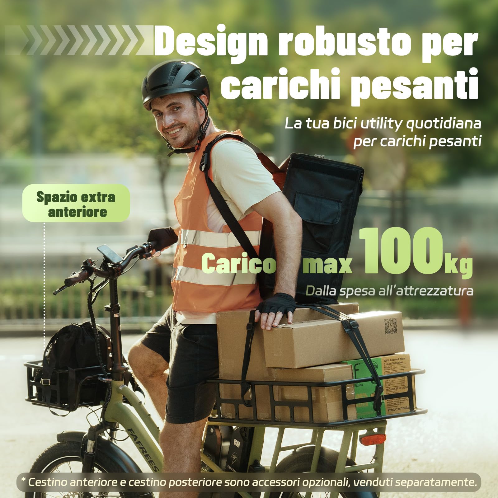 Fafrees FF20 CUV Bici Elettrica Pieghevole Pedalata Assistita, Ebike Uomo Donna Doppia Batteria (48V 24AH) Lunga Autonomia, Bicicletta Elettrica da Città
