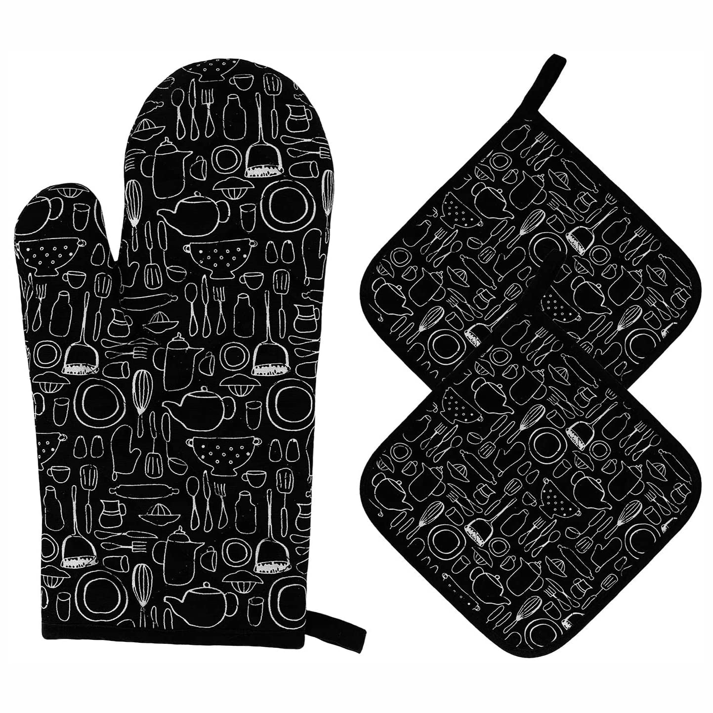 Gants du four longs anti brûlure pour protéger vos avant-bras