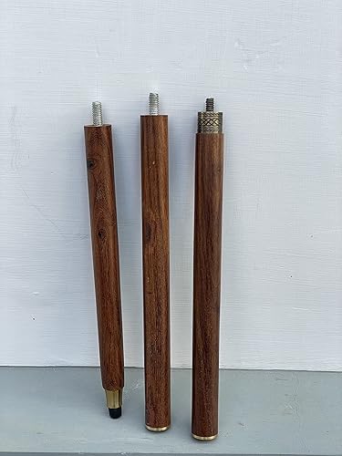 Miniatura 6 de Adamcrafts Bastón de latón para hombre bastones Derby y bastón de madera para hombres y mujeres bastón para caminar con calavera