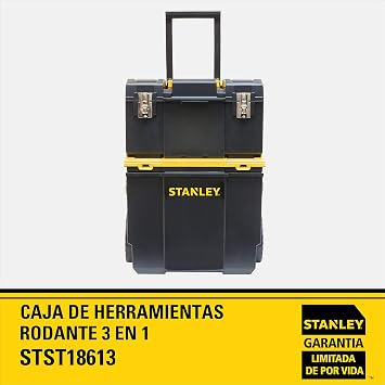 STANLEY Tool Box, 3-in-1 Rolling WorkShop (STST18613)