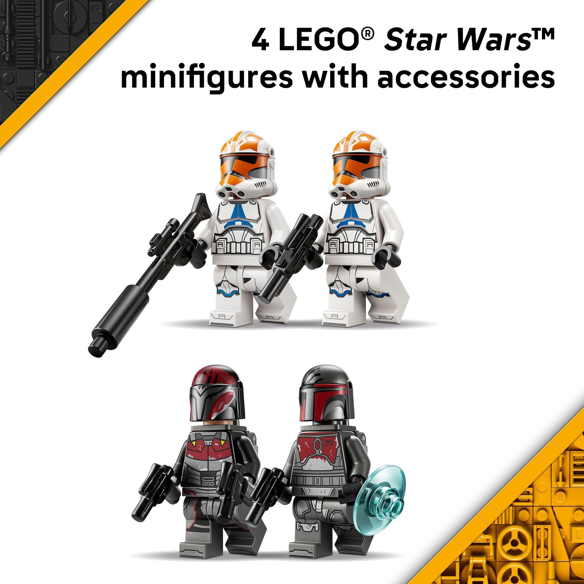 Amazon.com: LEGO Star Wars Siege of Mandalore Battle Pack 75449
