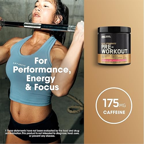 Miniatura 4 de Suplemento Dorado Estándar para antes del entrenamiento Optimum Nutrition para 30 porciones 106 onzas 748927052756 Sandía 1 1