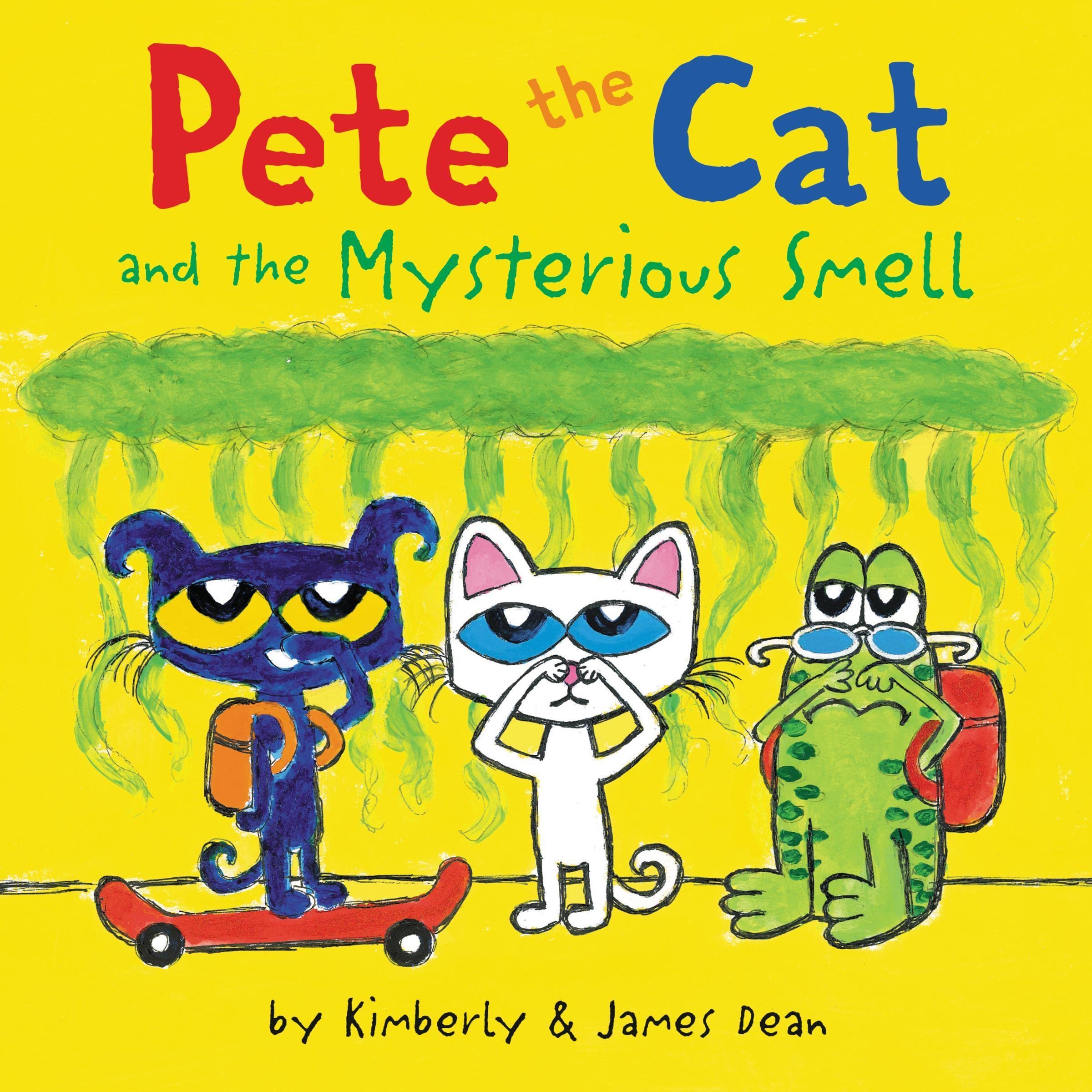 Cover art for Pete the Cat and the Mysterious Smell
